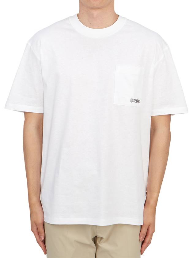 Boss men s short sleeve t shirt 50509452 100 - HUGO BOSS - BALAAN 2