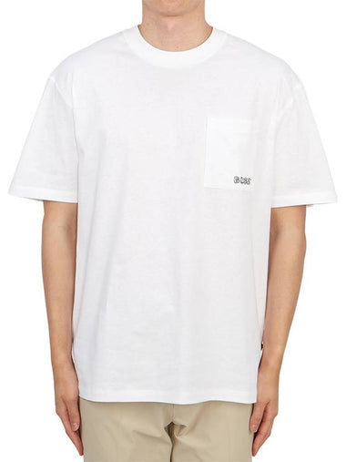 Logo Short Sleeve T-Shirt White - HUGO BOSS - BALAAN 1