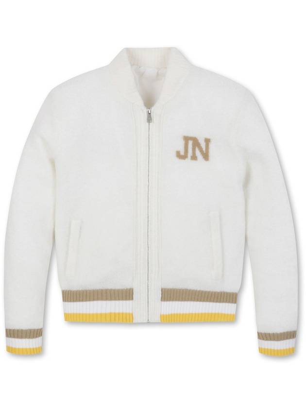 Women s color matching logo zip up cardigan - JACKNICKLAUS - BALAAN 12