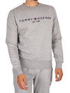 TH Flex Sweatshirt Medium Gray Heather - TOMMY HILFIGER - BALAAN 2