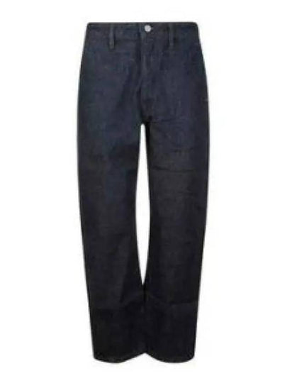 Twisted Straight Jeans Indigo - LEMAIRE - BALAAN 2