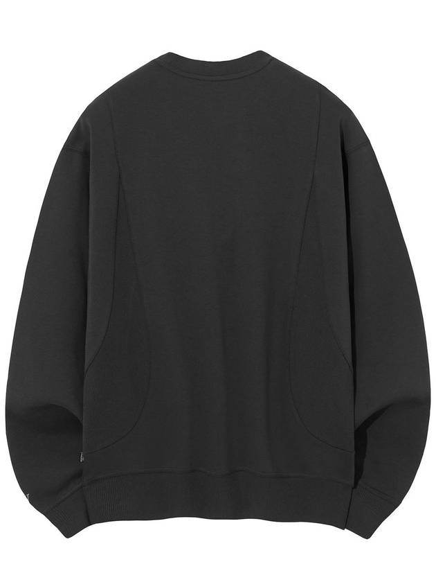 Swivee Lip Contrast Point Sweatshirt Sweatshirt Charcoal - SWIB - BALAAN 4