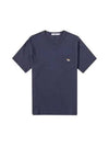 Baby Fox Patch Pocket Short Sleeve T-Shirt Navy - MAISON KITSUNE - BALAAN 2