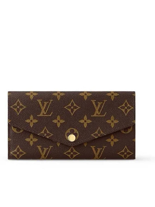 Monogram Sarah Long Wallet Brown - LOUIS VUITTON - BALAAN 2