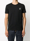 Skull Poker Graphic Print Short Sleeve T-Shirt Black - ALEXANDER MCQUEEN - BALAAN 5