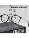 Glasses frame IM0033 BSC round black horn rim - ISABEL MARANT - BALAAN 2