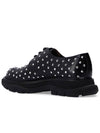 Men s Black Applique Studded Derby Shoes 604256 WHZ85 1081 - ALEXANDER MCQUEEN - BALAAN 4