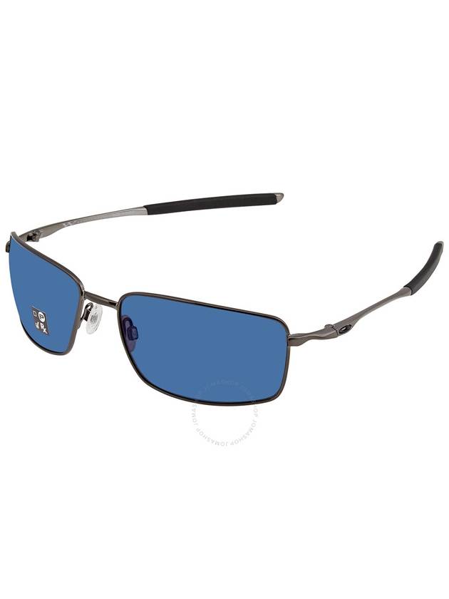 Oakley Square Wire Ice Iridium Rectangular Men's Sunglasses OO4075 407502 60 - OAKLEY - BALAAN 2