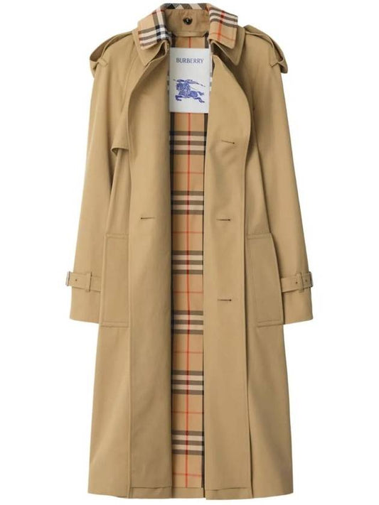 Notched lapel trench coat 8091066 - BURBERRY - BALAAN 1