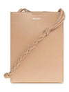 Tangle Small Leather Cross Bag Beige - JIL SANDER - BALAAN 2