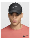 Dri Fit Club Structure Header Ball Cap Black - NIKE - BALAAN 2