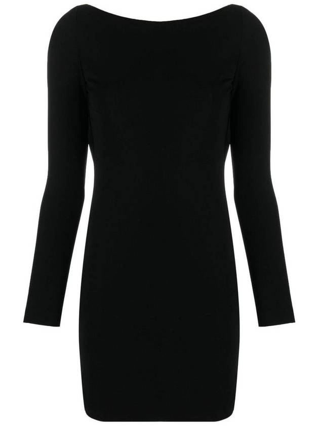 BLACK VISCOSE DRESS S72CV0455S22679900 - DSQUARED2 - BALAAN 2