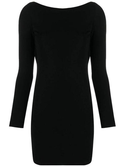 BLACK VISCOSE DRESS S72CV0455S22679900 - DSQUARED2 - BALAAN 2