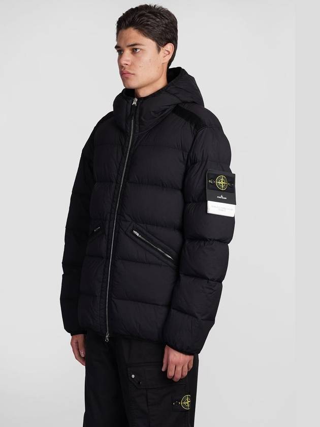 Seamless Tunnel Nylon Down Padding Black - STONE ISLAND - BALAAN 5