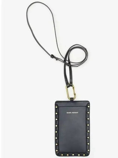 Tieli Phone Holder Black - ISABEL MARANT - BALAAN 2