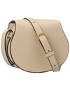 Marcie Saddle Small Grained Leather Cross Bag Beige - CHLOE - BALAAN 4