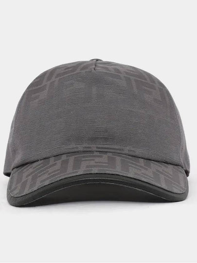 FF Monogram Ball Cap Grey - FENDI - BALAAN 2