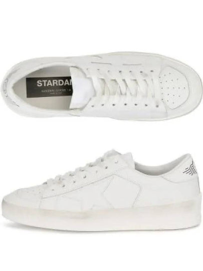 Stardan Leather Low Top Sneakers White - GOLDEN GOOSE - BALAAN 2