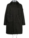 Membrana Compass Badge Parka Black - STONE ISLAND - BALAAN 1