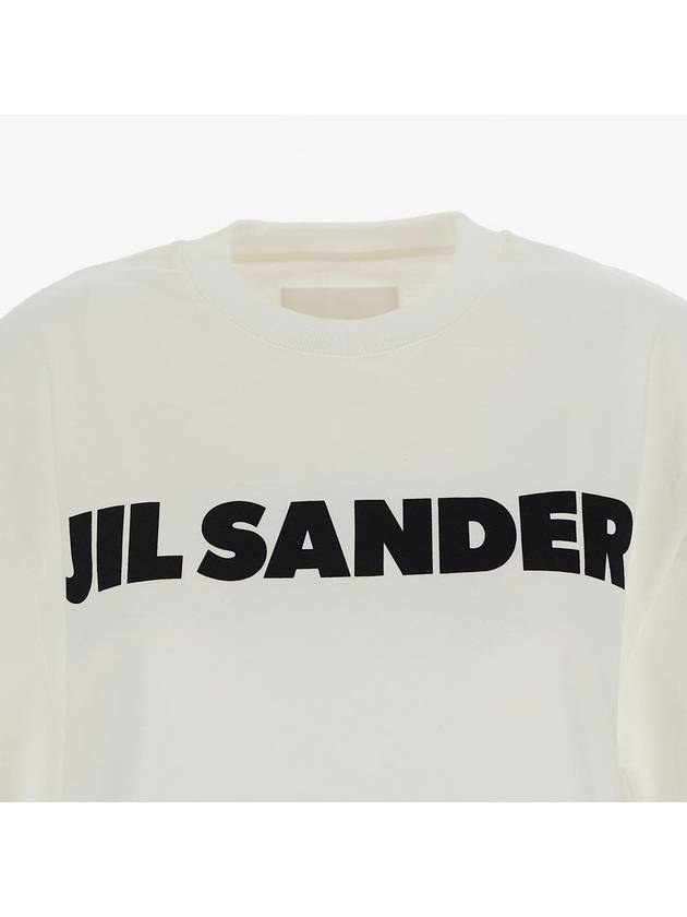 Logo T-Shirt Porcelain - JIL SANDER - BALAAN 4