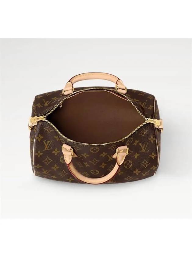 Speedy Bandouliere 30 Tote Bag Brown - LOUIS VUITTON - BALAAN 4