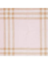 Light Check Wool Silk Muffler Pink - BURBERRY - BALAAN 5