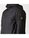 Garment Dyed Crinkle Reps R-Nylon Jacket Black - STONE ISLAND - BALAAN 4