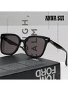 Sunglasses AS2208KS 001 Black square horn rim Asian fit - ANNA SUI - BALAAN 2