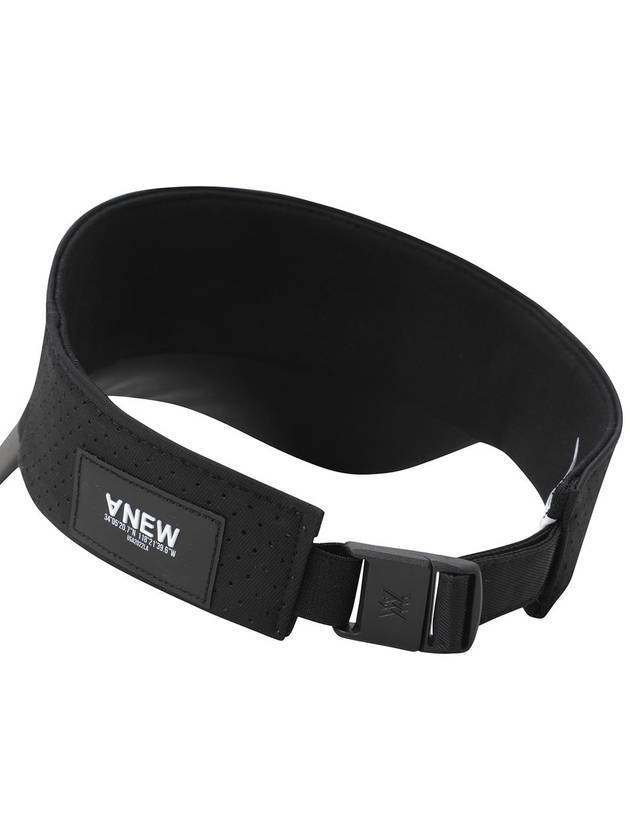 Official UNI ESSENTIAL LOGO VISOR BK - ANEWGOLF - BALAAN 6