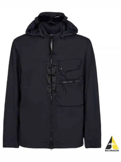 Tylon P Lens Overshirt Zip Up Jacket Black - CP COMPANY - BALAAN 2