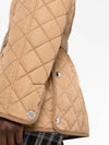 Diamond Quilted Nylon Jacket Beige - BURBERRY - BALAAN 6