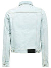 Trucker Denim Jacket Blue - AMI - BALAAN 4