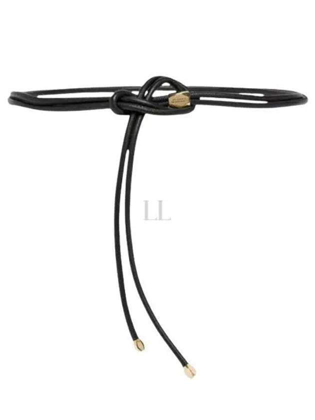 Silvia Leather Belt Black - ISABEL MARANT - BALAAN 2