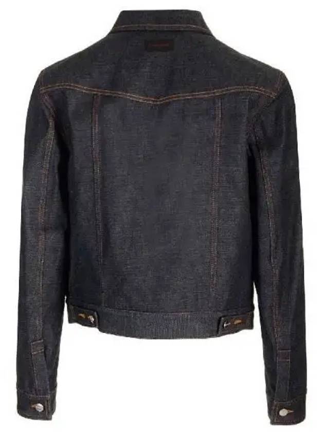 FERRAGAMO Men s Jacket Blazer Cotton Denim Trucker 143300 0771149NDEF - SALVATORE FERRAGAMO - BALAAN 2