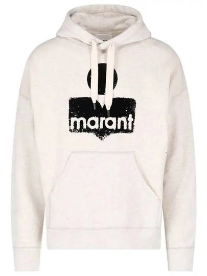 Miley Big Logo Hoodie Ecru - ISABEL MARANT - BALAAN 2