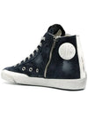 Francy Suede High Top Sneakers Navy - GOLDEN GOOSE - BALAAN 4