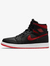 Air Jordan 1 Zoom Comfort Bred Low Top Sneakers Black Red - NIKE - BALAAN 2