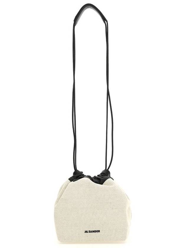 Drawstring Cross Bag Beige - JIL SANDER - BALAAN 5