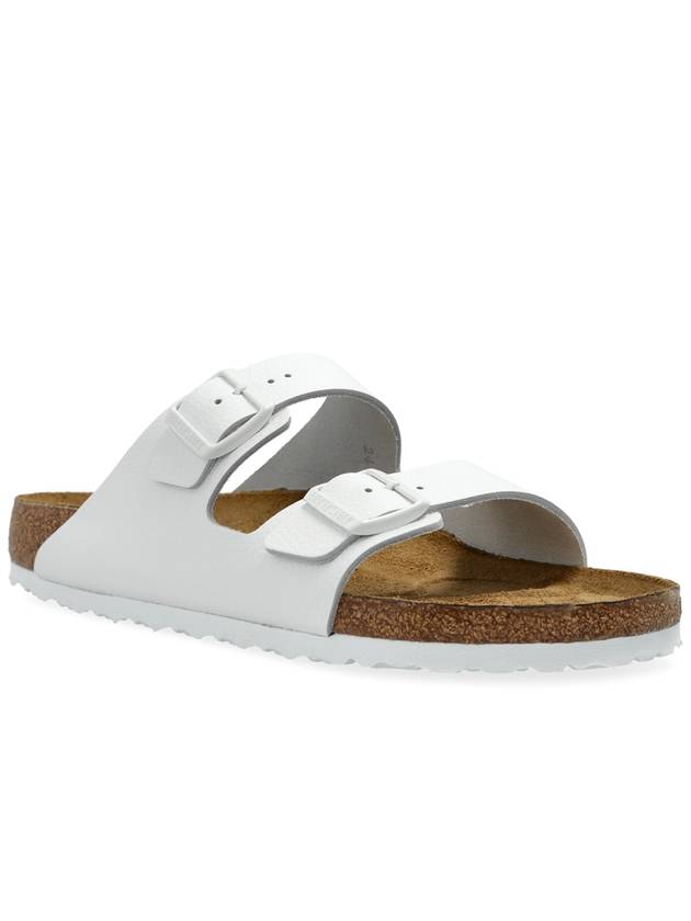 Arizona Leather Slippers White - BIRKENSTOCK - BALAAN 5