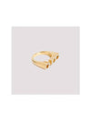 Letter Crystal Ring Gold - GUCCI - BALAAN 3