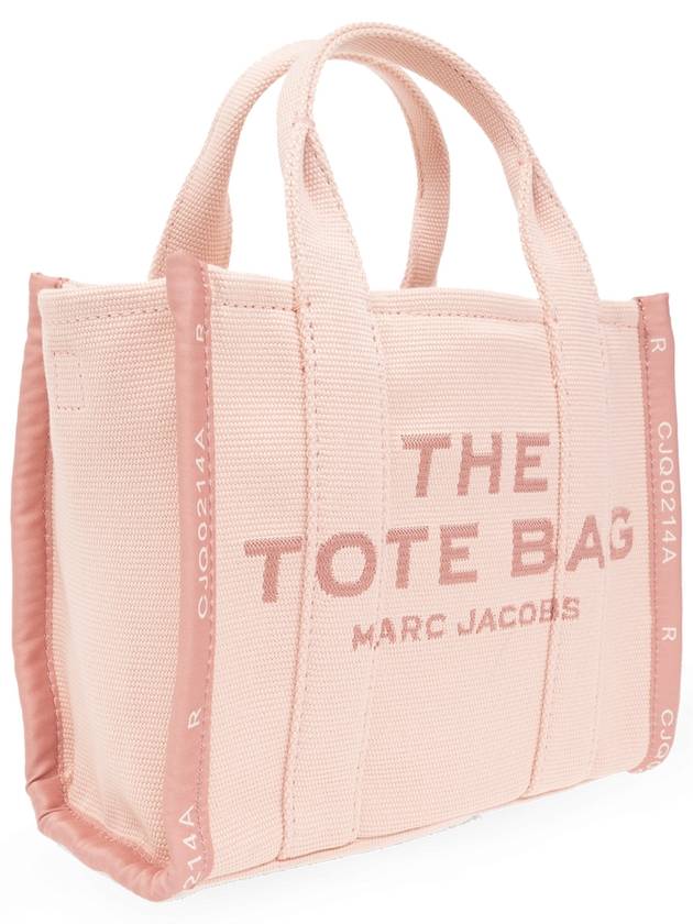 Marc Jacobs Jacquard 'Small The Tote Bag' Shopper, Women's, Pink - MARC JACOBS - BALAAN 4