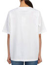 Speedy Fox Patch Comfort Short Sleeve T Shirt White - MAISON KITSUNE - BALAAN 4