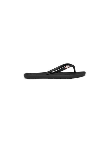 Original Logo Patch Flip Flops Black - HUNTER - BALAAN 1