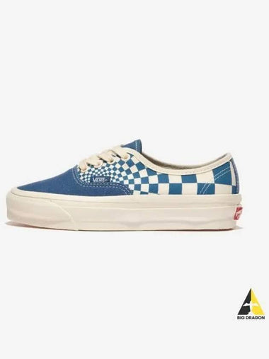 MTE Authentic Reissue 44 Radial Checkerboard Classic Navy - VANS - BALAAN 1