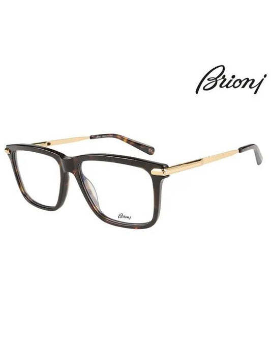 Glasses Frame BR0071O 002 Square Acetate Men Women Glasses - BRIONI - BALAAN 2