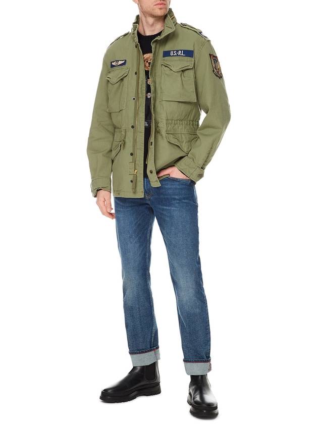 Men's Cotton Jacket Green - POLO RALPH LAUREN - BALAAN 6