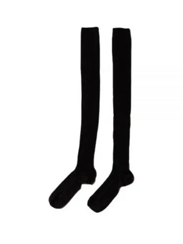 Overknee Socks in Black KOKCRSP24 Overknee Socks - BASERANGE - BALAAN 1