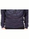 Man Mohawk Hoodie Navy 81E - DIESEL - BALAAN 8