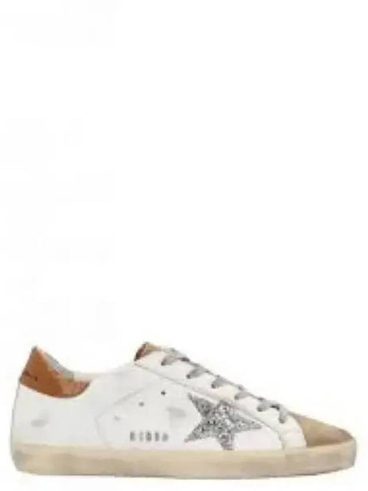 Women's Superstar Brown Tab Low Top Sneakers White - GOLDEN GOOSE - BALAAN 2