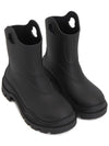 Misty Elastodien Rain Boots Black - MONCLER - BALAAN 4